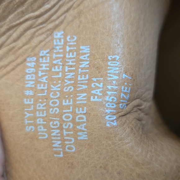 Madewell The Citywalk Lugsole Leather Lace-up Boot EUC - Picture 10 of 11